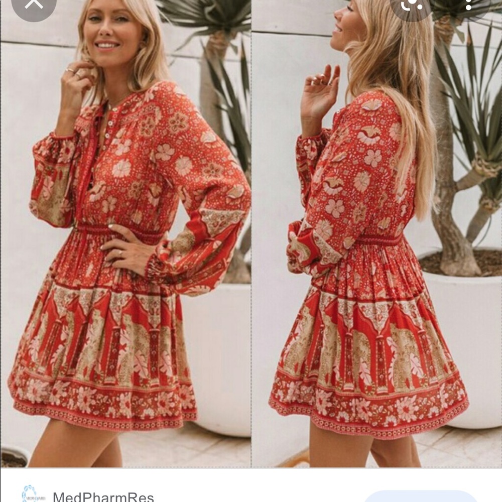 Spell poinciana Playdress NWT XL
